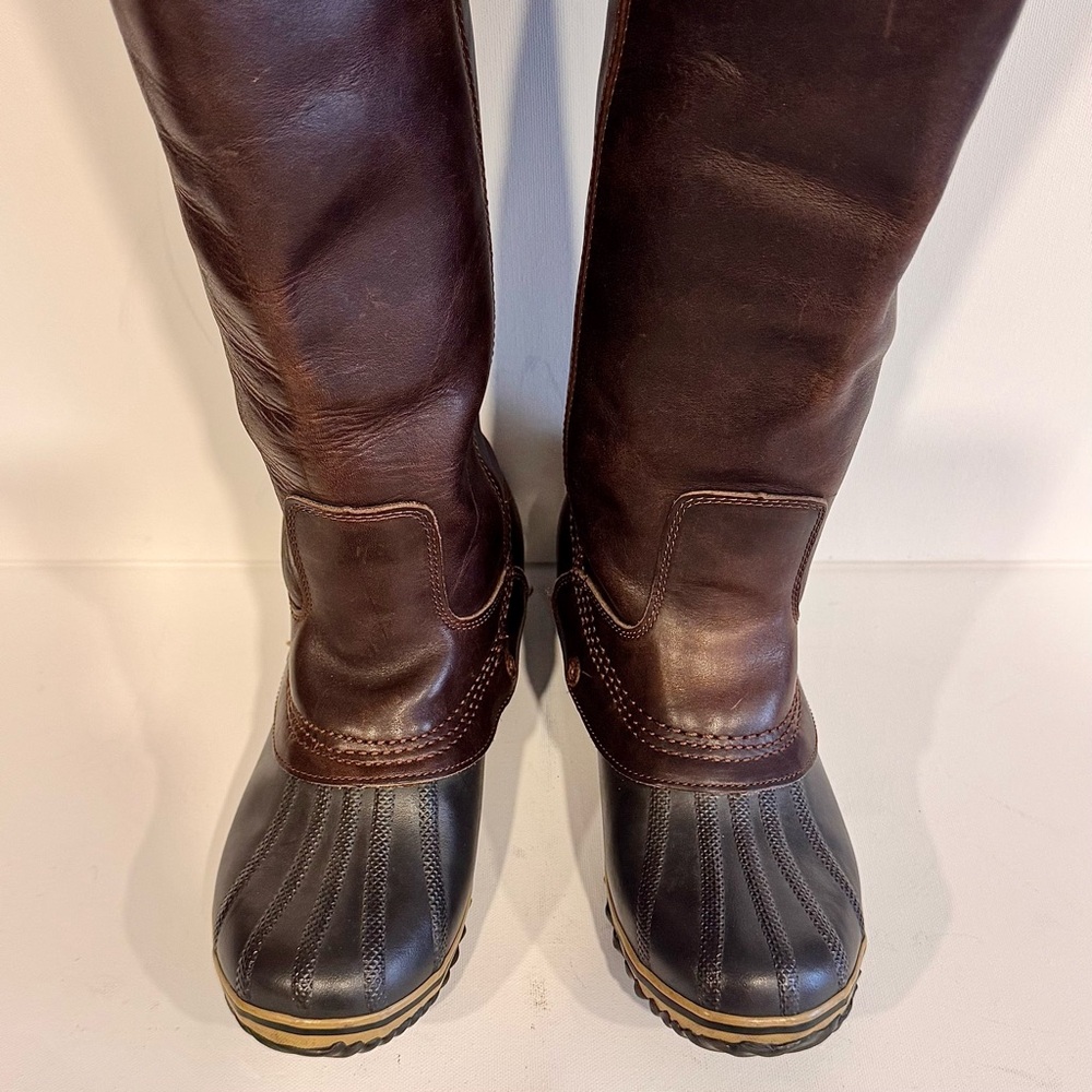Sorel Slimpack Tall Riding Equestrian Boots - Picture 4 of 13